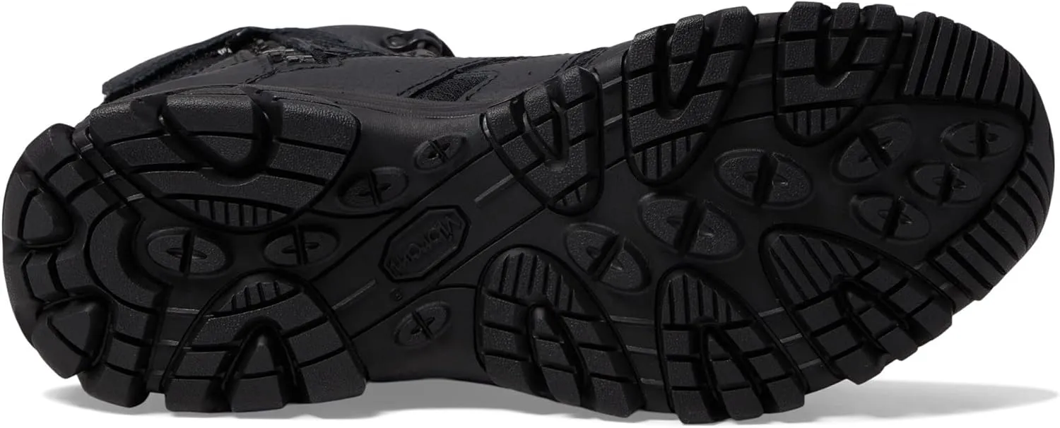 Merrell Mens Moab 3 8 Zip Tactical Waterproof Boots, Durable & Comfortable Coated Leather Combat Hiking Shoes