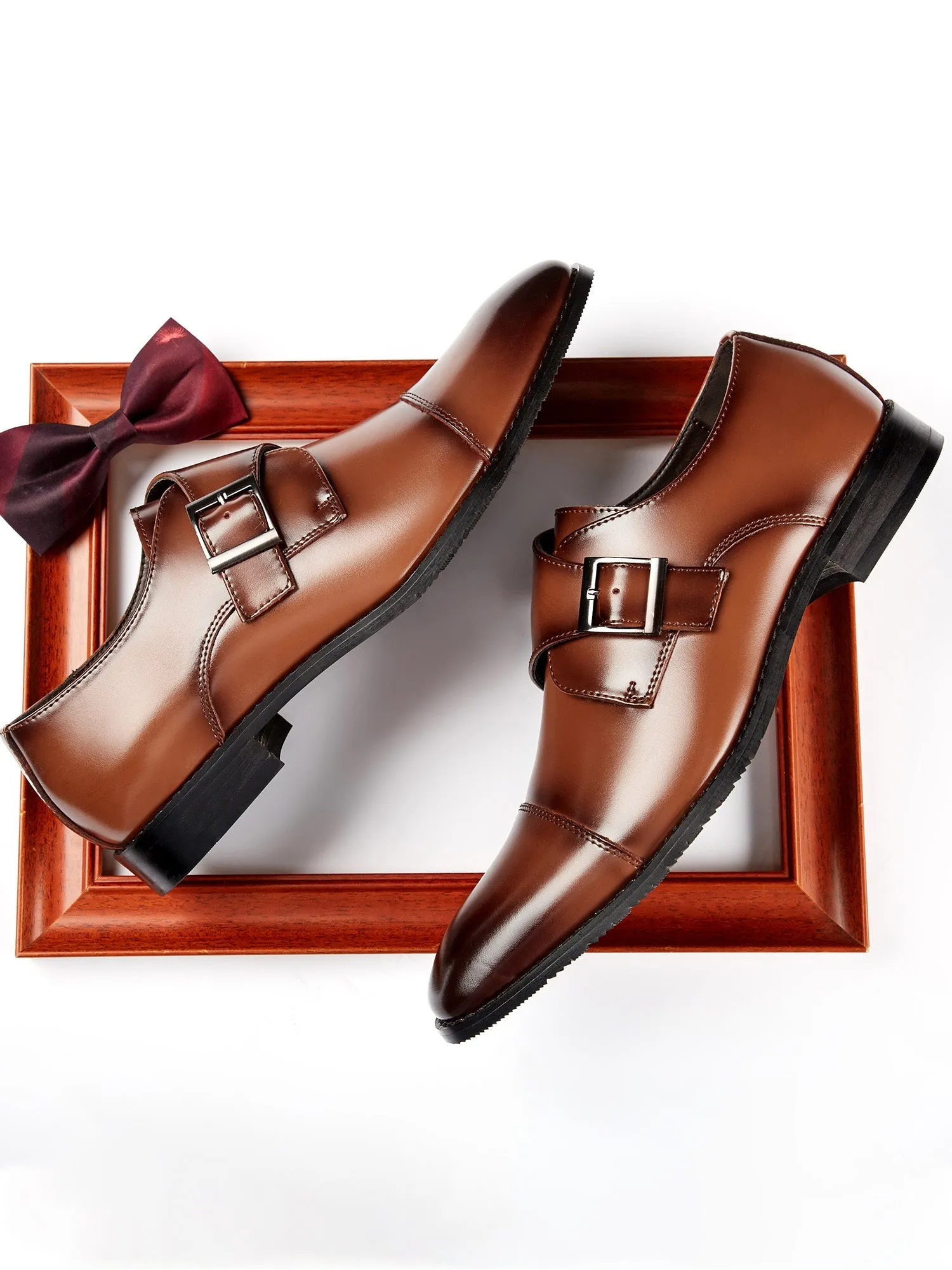 Monk Strap Schoenen - Heren - Zakelijk Elegant