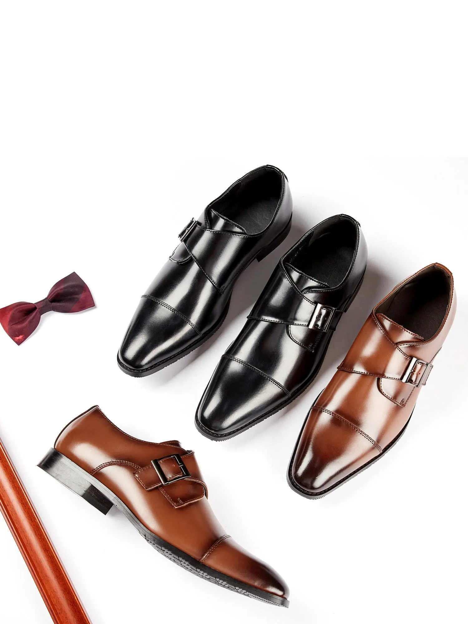 Monk Strap Schoenen - Heren - Zakelijk Elegant
