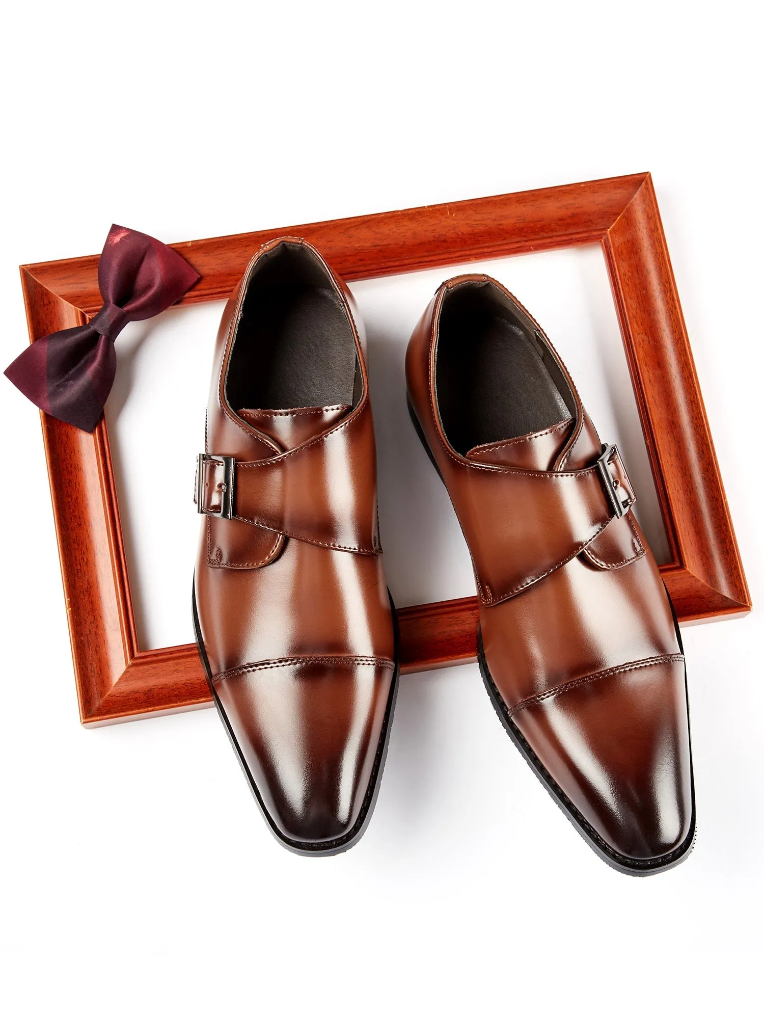 Monk Strap Schoenen - Heren - Zakelijk Elegant