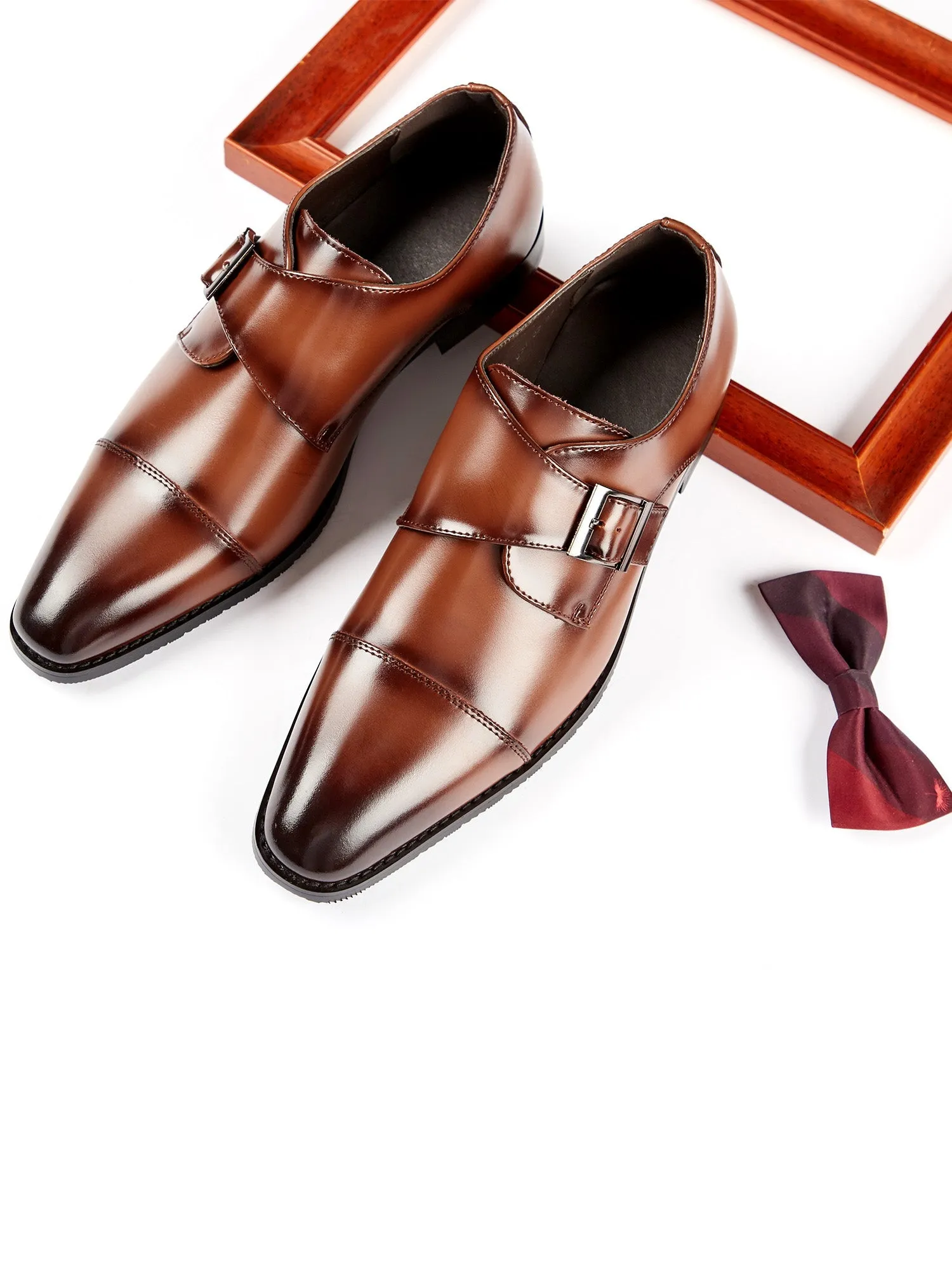 Monk Strap Schoenen - Heren - Zakelijk Elegant