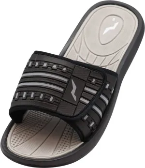NORTY Mens 8-13 Grey/Black Sandal 13162