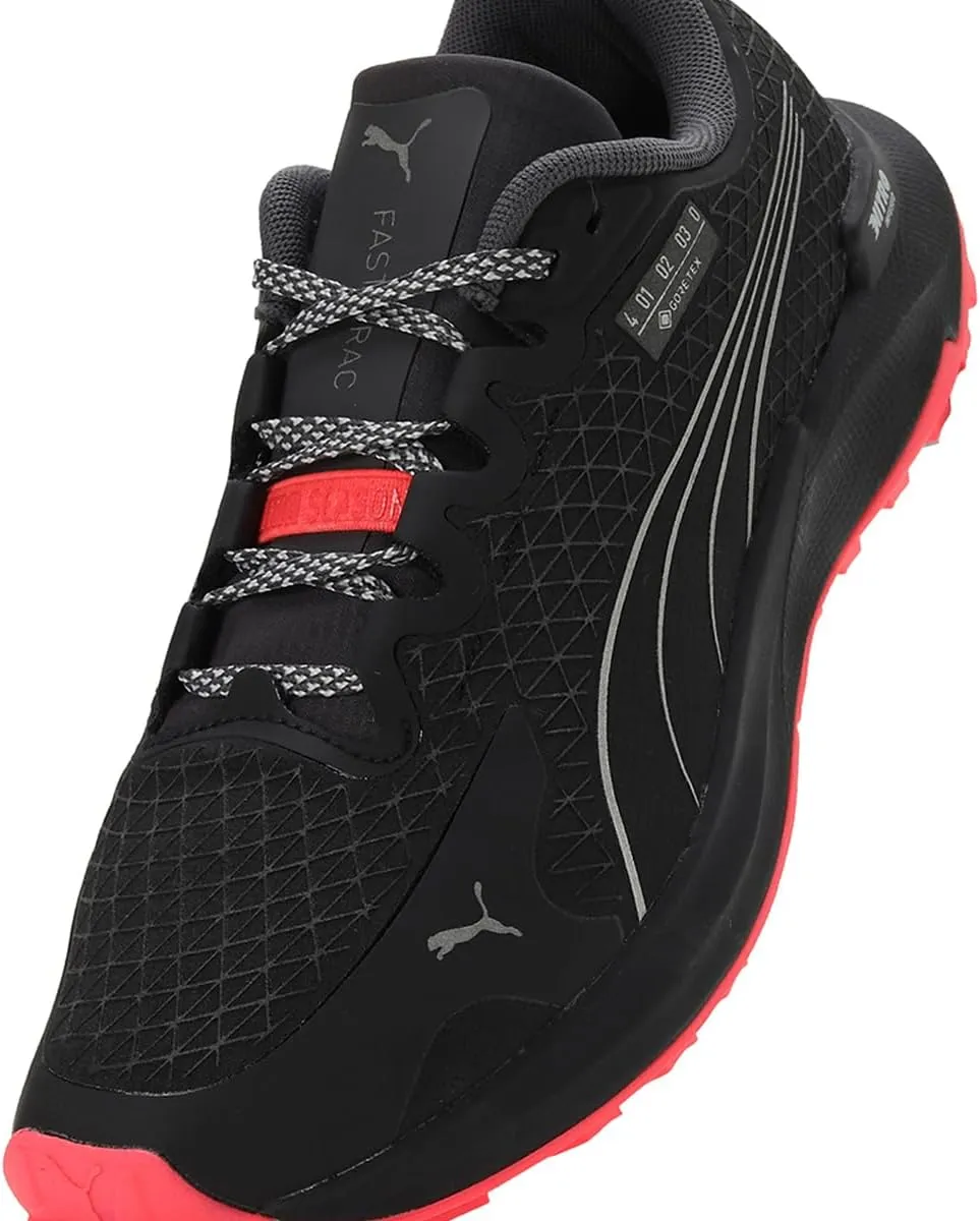 PUMA Fast-Trac Nitro Gore-TEX Womens Trail Running Shoes - Black