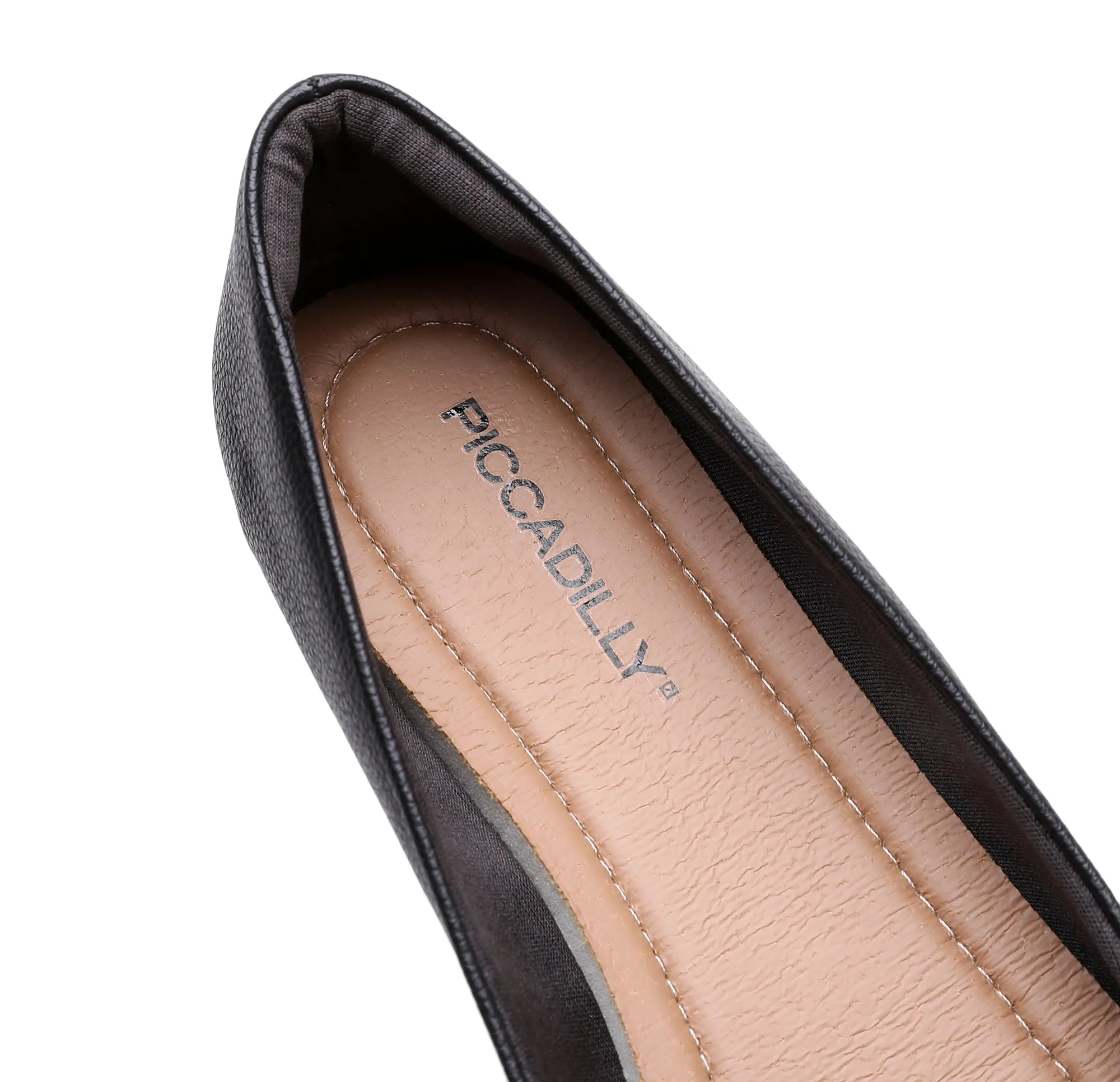 Refined Slip Ballerinas - Black (250.184)