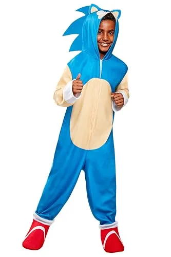 Rubie's Oversized Sonic the Hedgehog Kids Jumpsuit