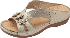 Sandals for Women Wedge Shoes Slip on Dressy Slippers Summer Comfortable Slides Sandals Arch Support Shoes2