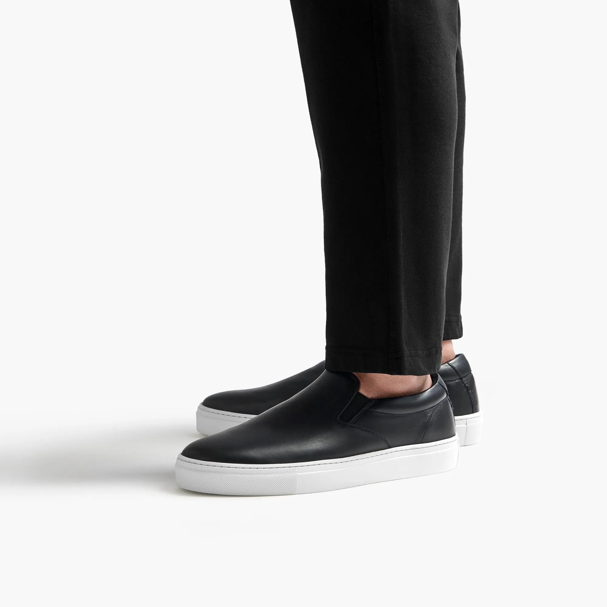Series 2 Double Black Leather Mens