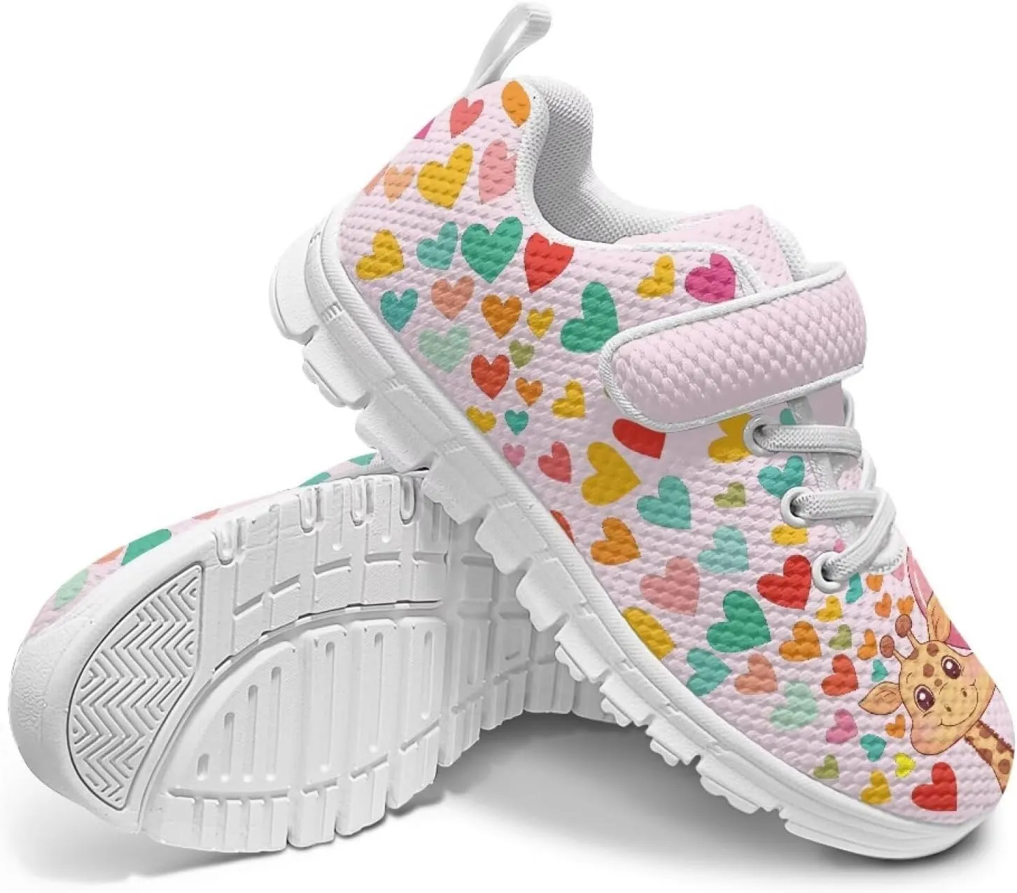 Shoes for Little Girls Road Running Shoes Lightweight Outdoor Walking Shoes Non Slip Tennis Shoes