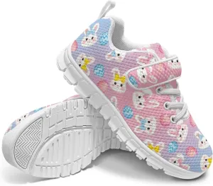 Shoes for Little Girls Road Running Shoes Lightweight Outdoor Walking Shoes Non Slip Tennis Shoes
