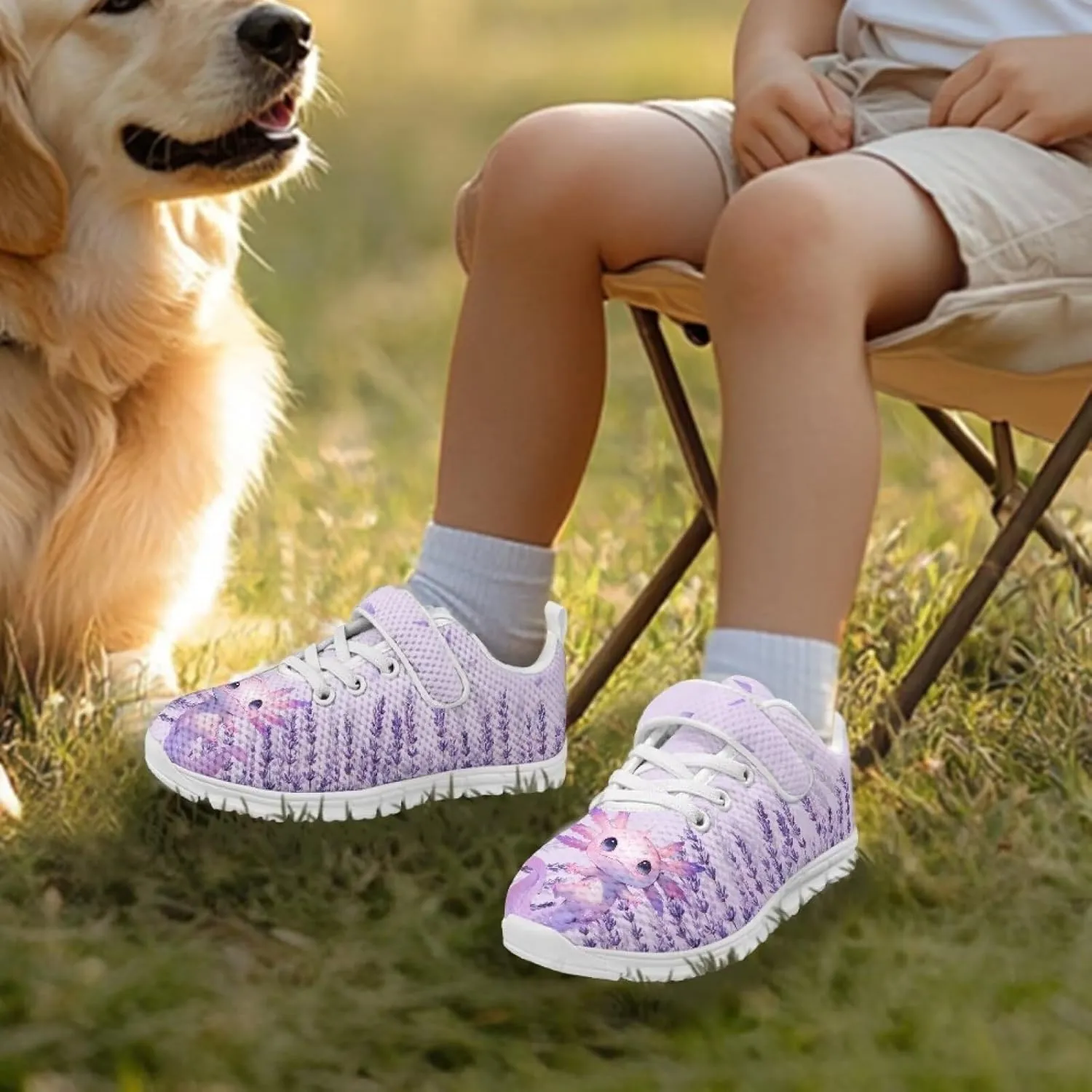 Shoes for Little Girls Road Running Shoes Lightweight Outdoor Walking Shoes Non Slip Tennis Shoes