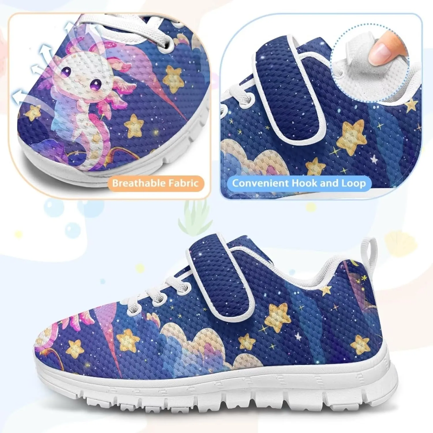 Shoes for Little Girls Road Running Shoes Lightweight Outdoor Walking Shoes Non Slip Tennis Shoes