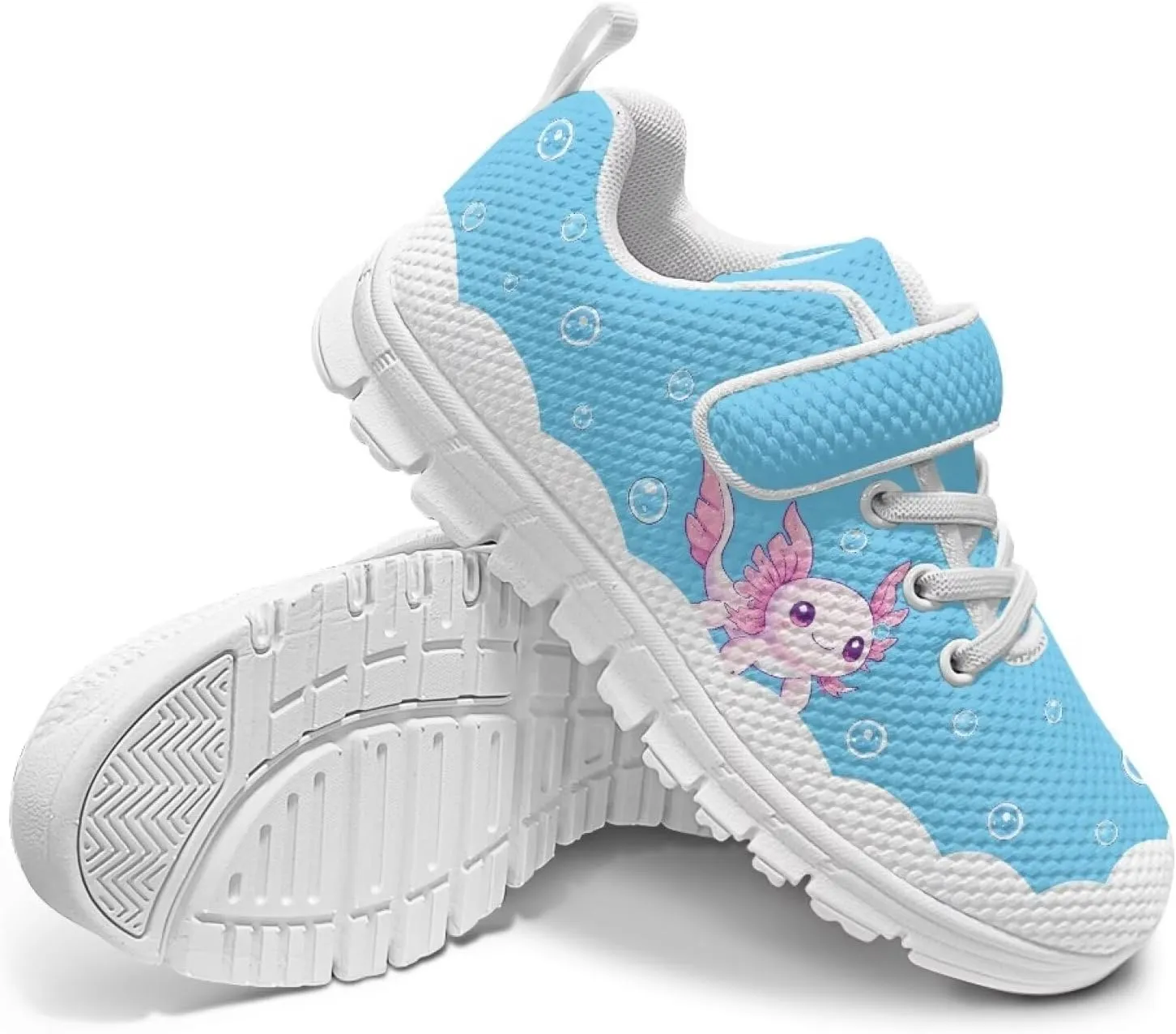 Shoes for Little Girls Road Running Shoes Outdoor Walking Shoes Hook and Loop Fasteners Tennis Shoes