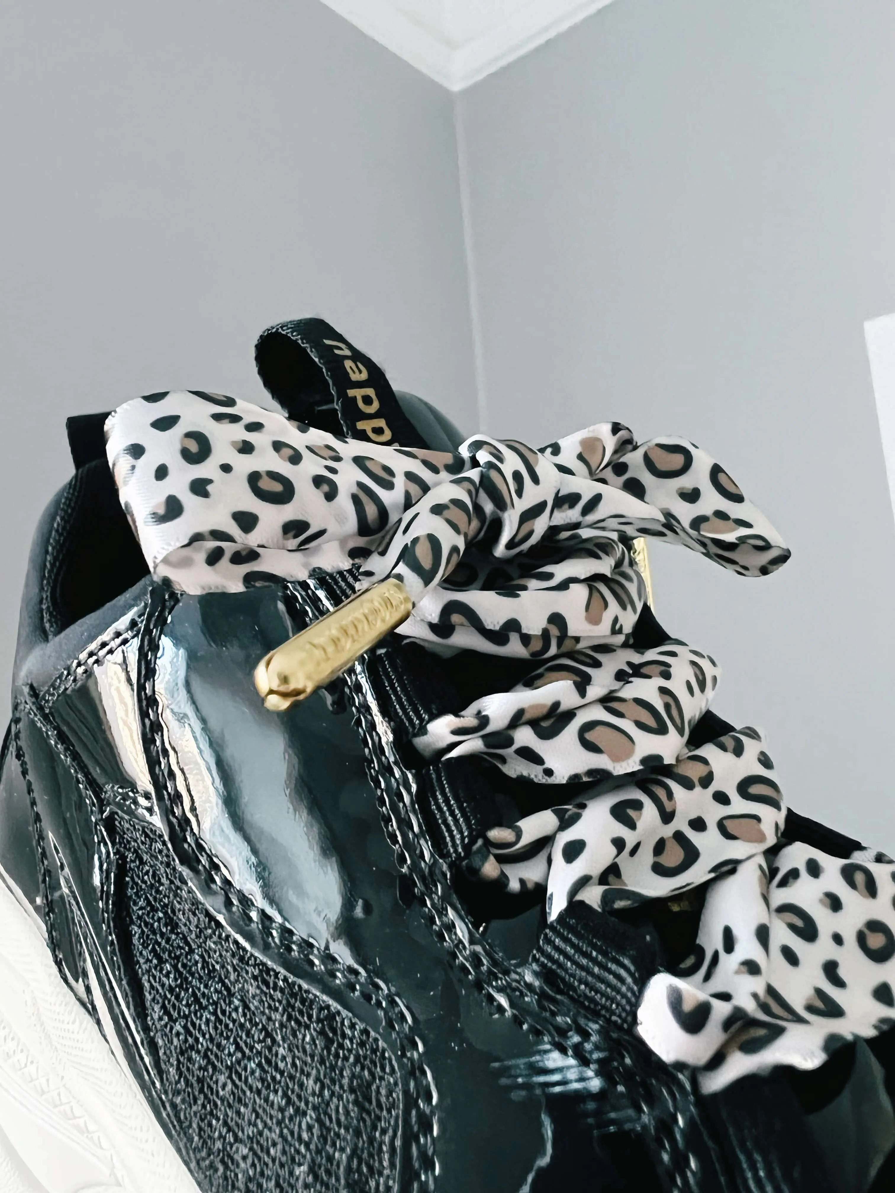 Silk Classic Leopard Shoelaces 47.2in
