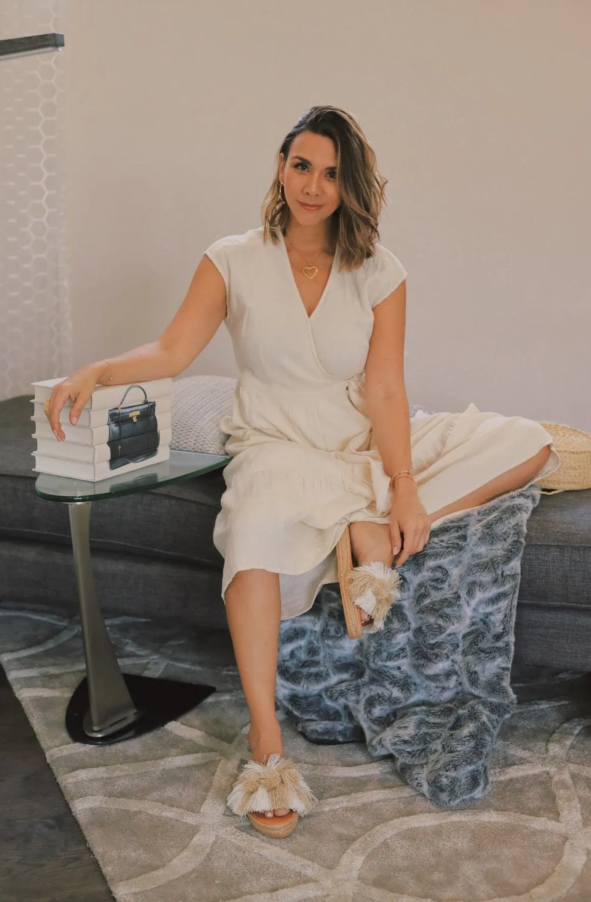 Silvia Cobos SALSA Flat Espadrilles in Cream