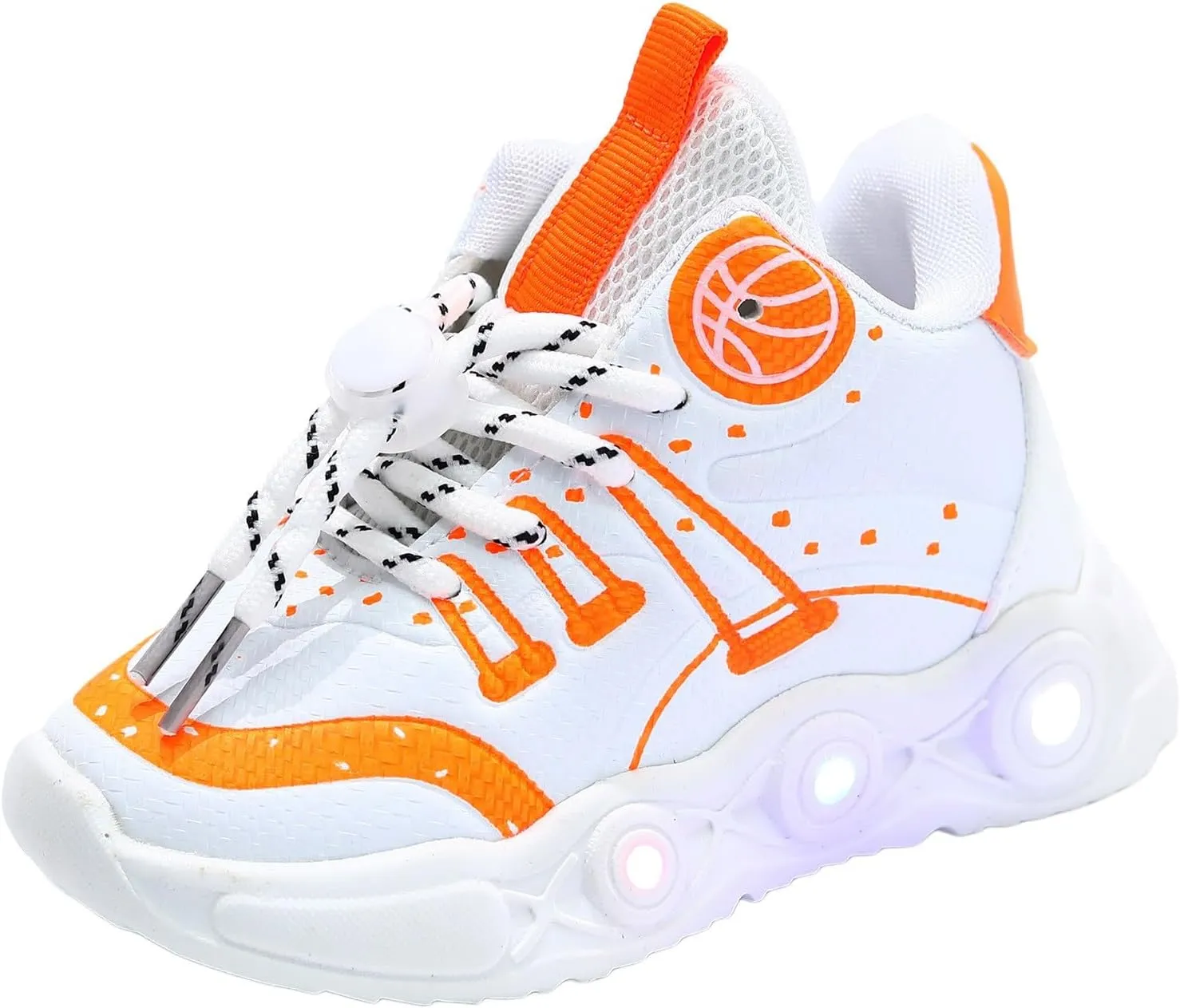 Sneakers for Girls Casual Breathable Lace up Soft Shoes for Girls Walking Fashion Sports Sneakers with Anti-Slip Sole