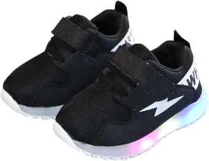 Sneakers for Girls Fashion Luminous Breathable Shoes for Girls Running Walking Soft Bottom Non Slip Sports Casual Shoes