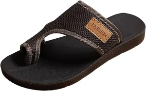 Summer Flat Sandals for Women 2025 Breathable Comfortable Beach Hollow Mesh Slide Sandals Orthopedic Shoes with Arch Support