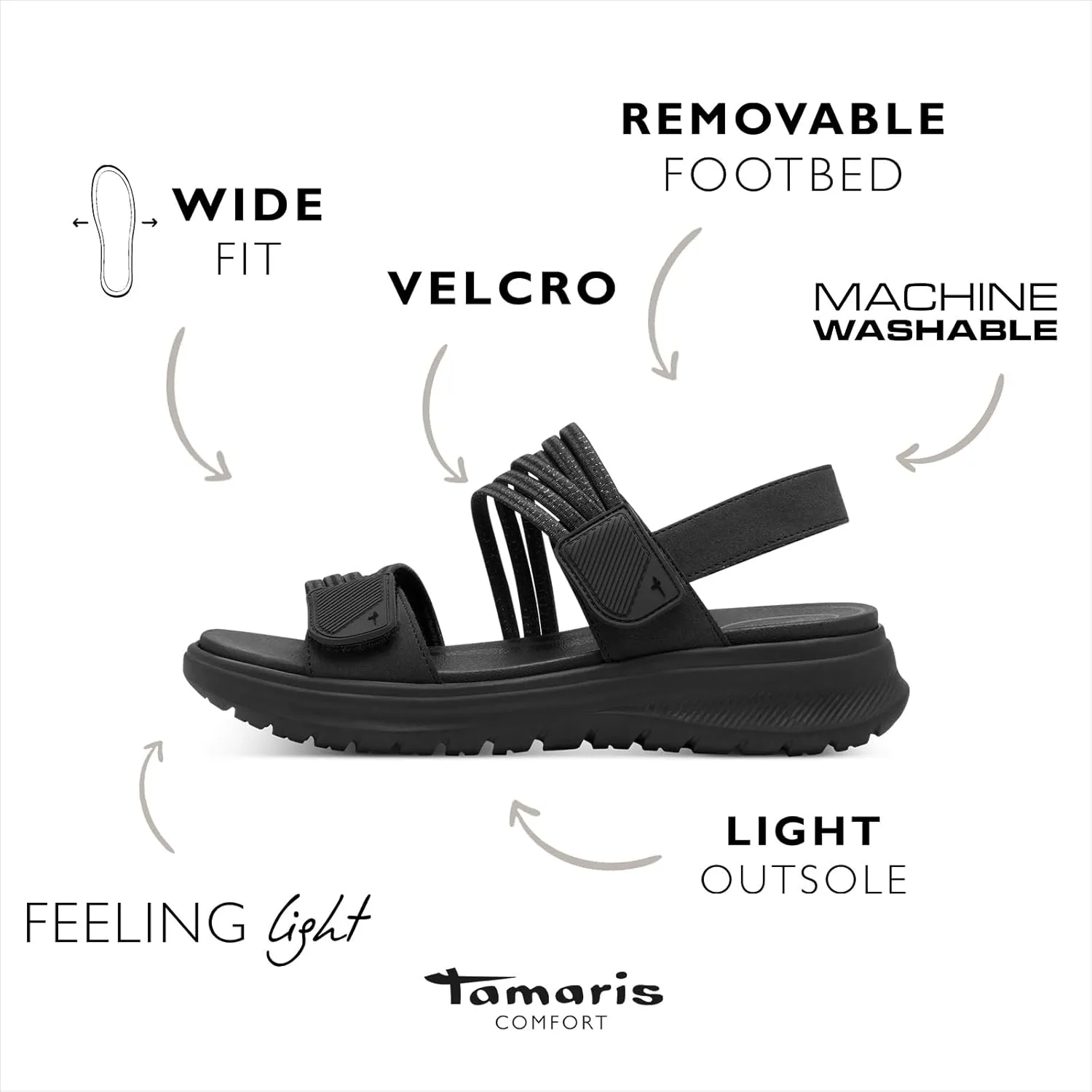 Tamaris Women's Classic Sandal