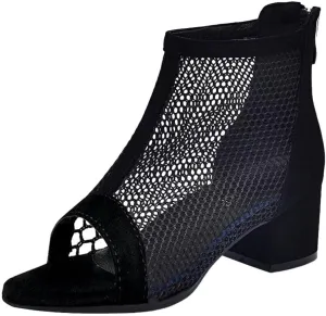 Temperament Low Chunky Sandals for Women Comfortable Walking Strappy Pumps for Women Comfortable Walking Shoes