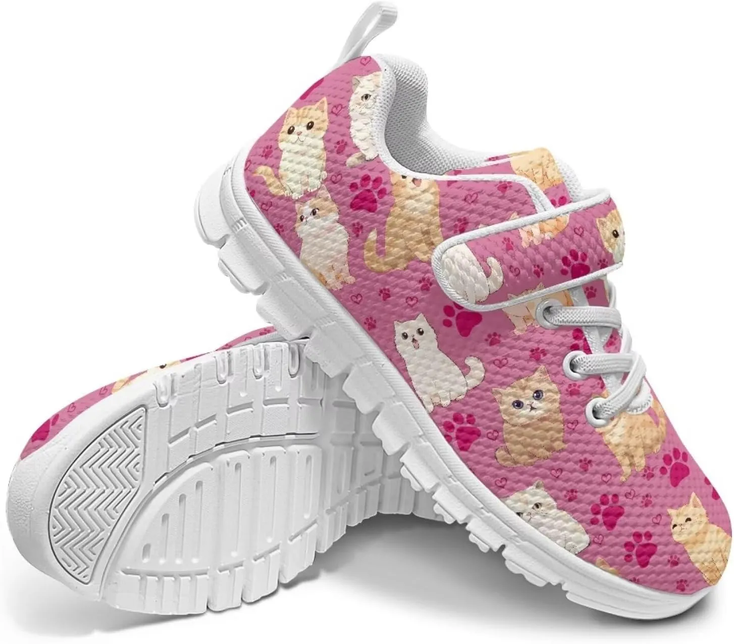 Tennis Shoes for Teen Girls Running Walking Sports Easy to Clean Slip On Breathable