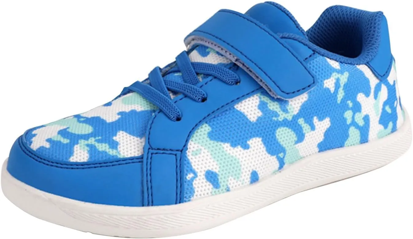 Toddler/Kids Boys&Girls Barefoot Shoes Mesh Wide Toe Box Breathable Comfortable Slip-Resistant Easy On & Off Shoes