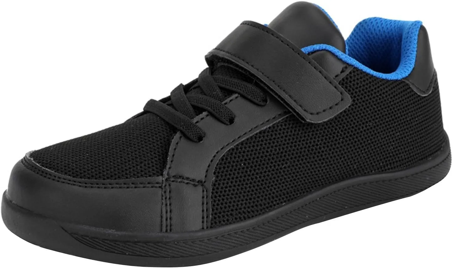 Toddler/Kids Boys&Girls Barefoot Shoes Mesh Wide Toe Box Breathable Comfortable Slip-Resistant Easy On & Off Shoes
