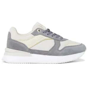 Tommy Hilfiger Elevated Mid-Top Runner Trainers Women's - GRY