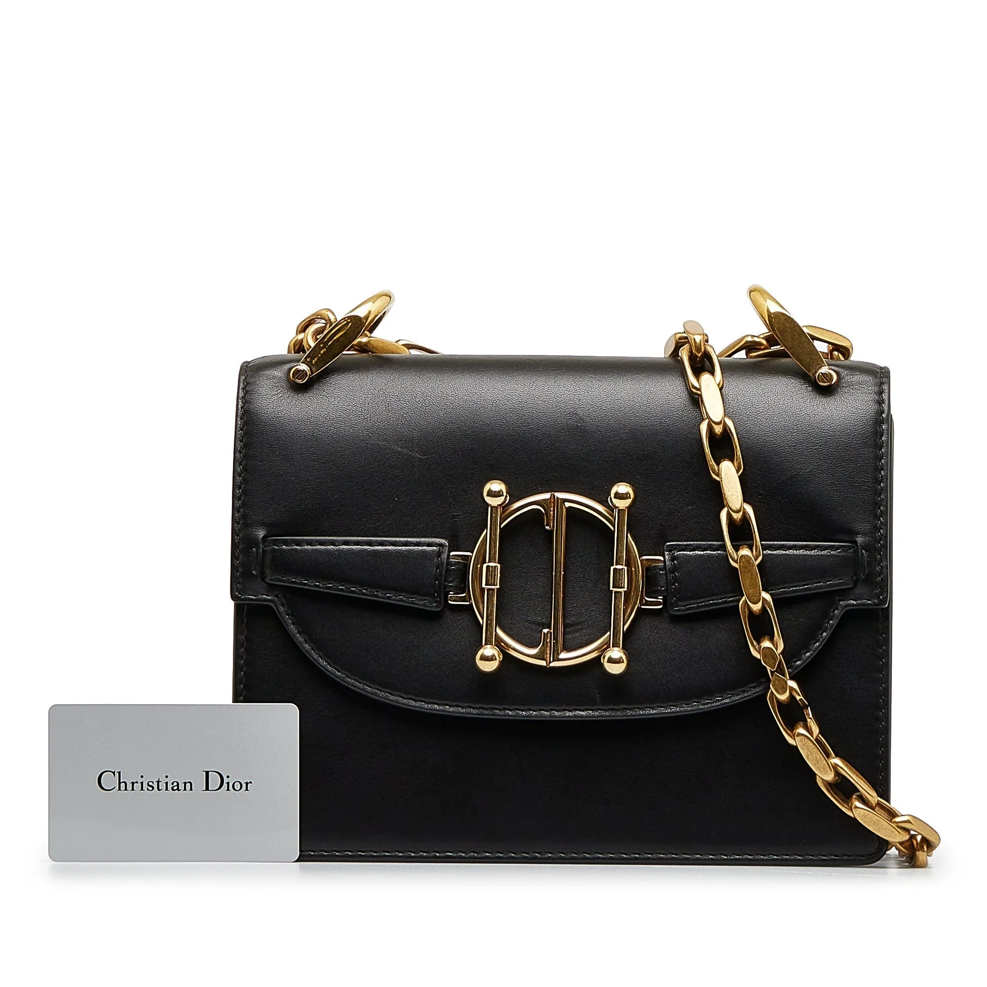 Trendy Inspired Dior Diordirection Black Leather