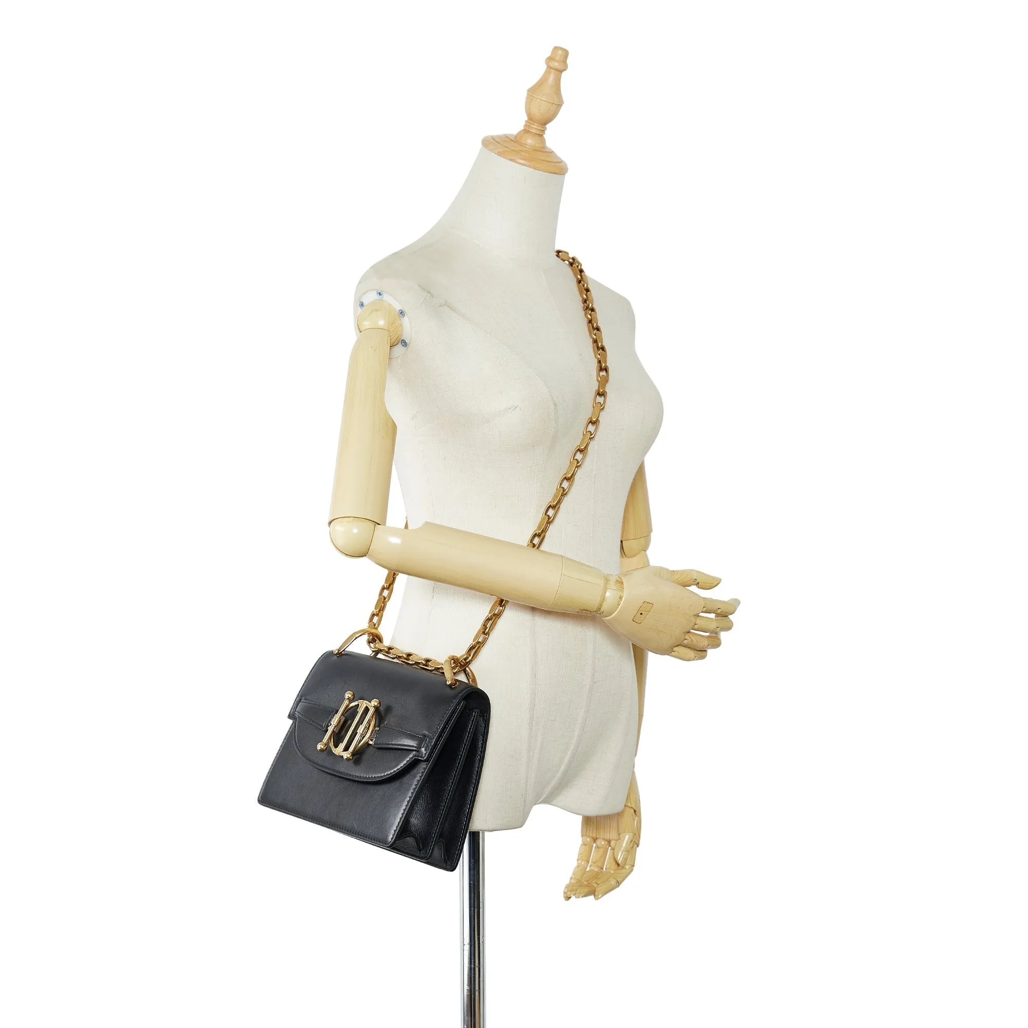 Trendy Inspired Dior Diordirection Black Leather
