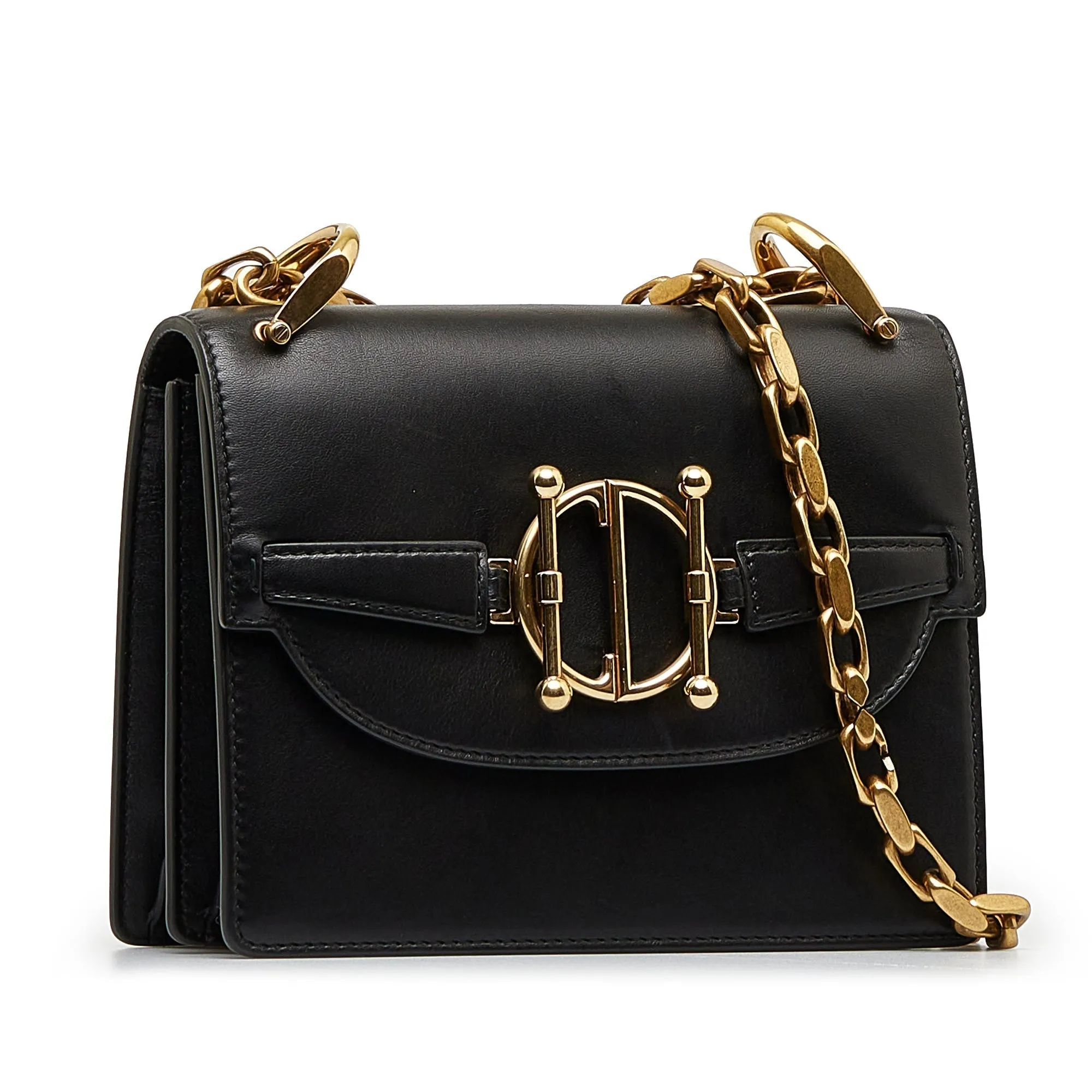 Trendy Inspired Dior Diordirection Black Leather