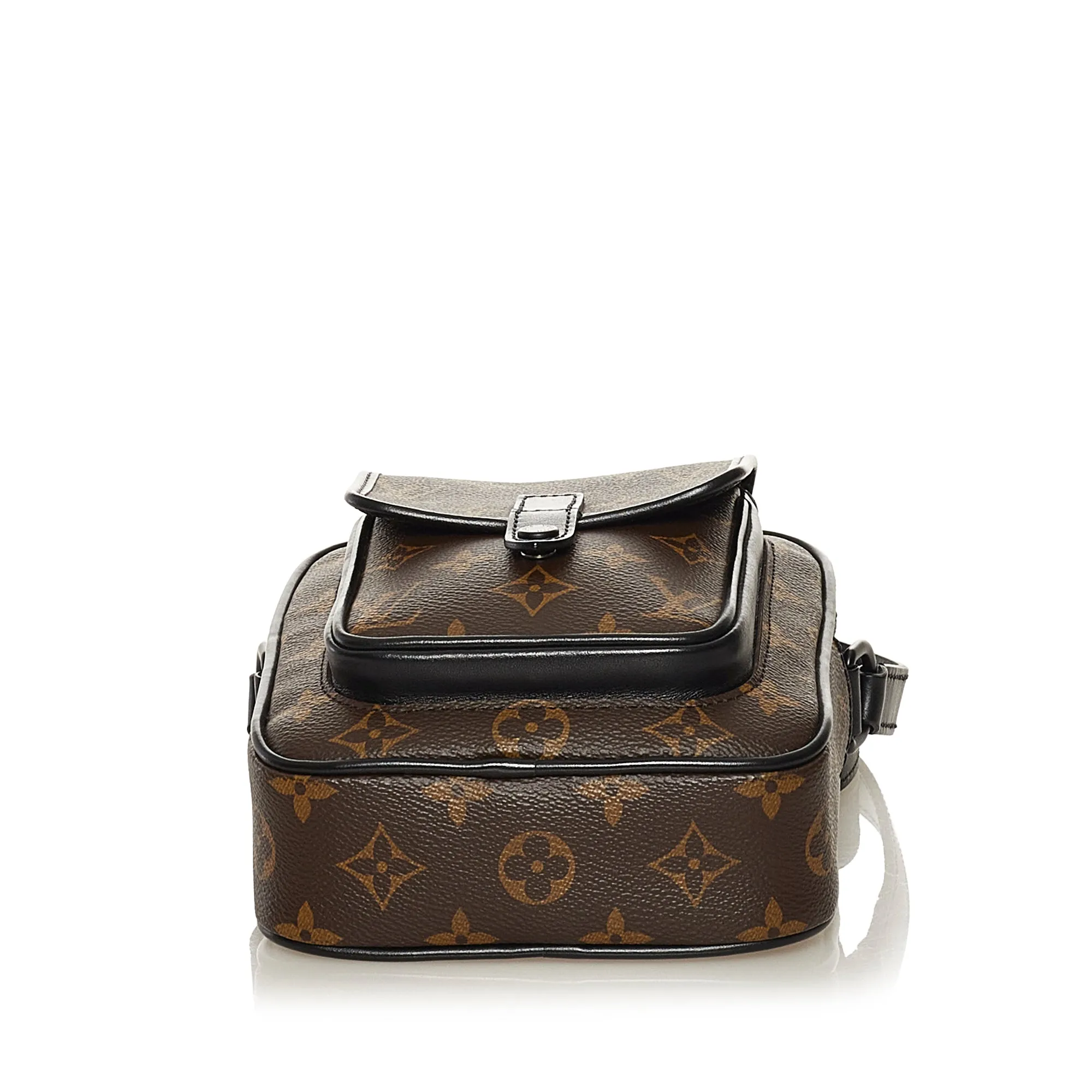 Trendy Inspired Louis Vuitton Christopher Wearable Wallet Monogram Macassar