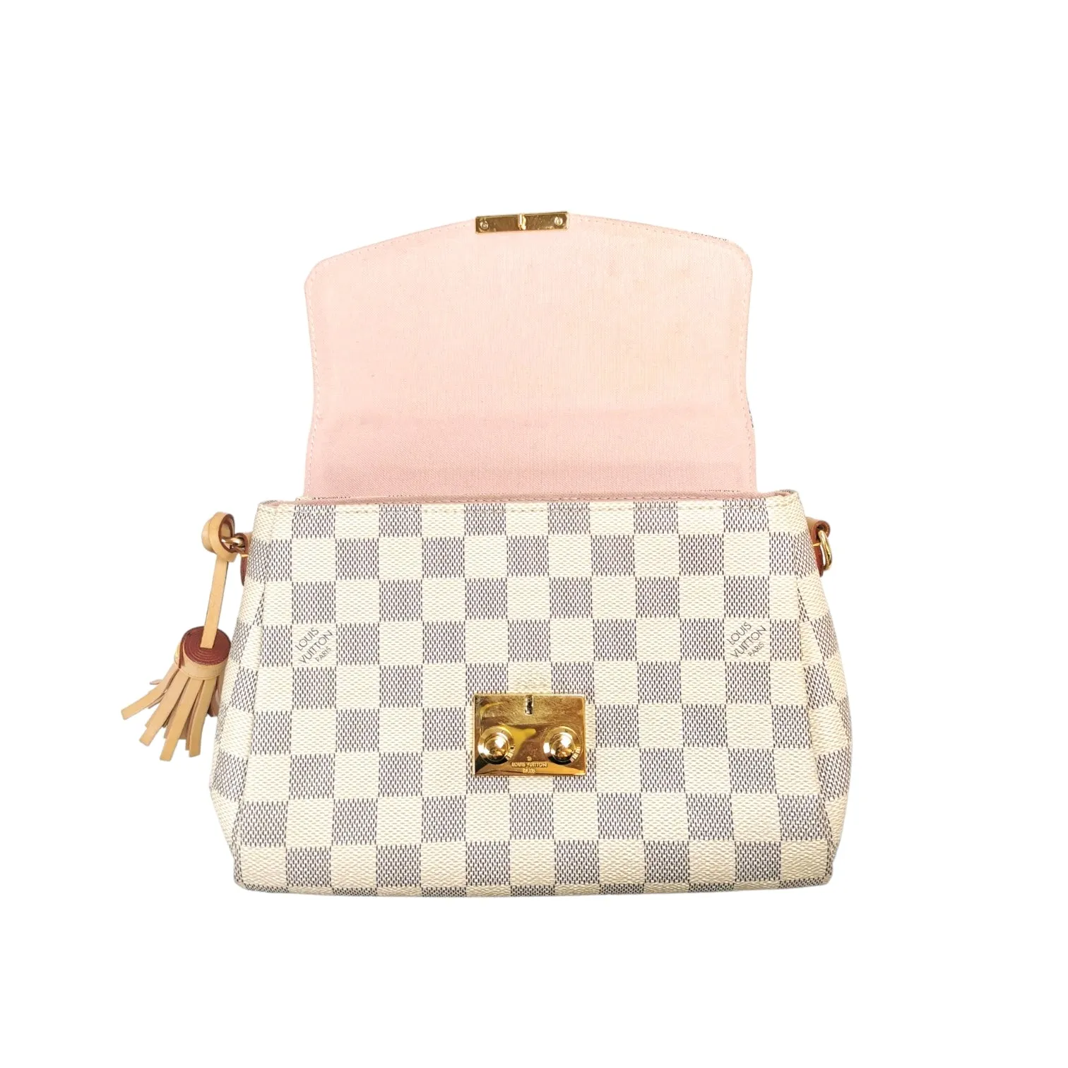 Trendy Inspired Louis Vuitton Croisette Damier Azur Canvas