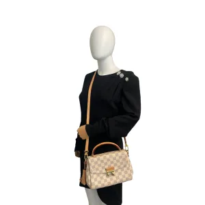Trendy Inspired Louis Vuitton Croisette Damier Azur Canvas