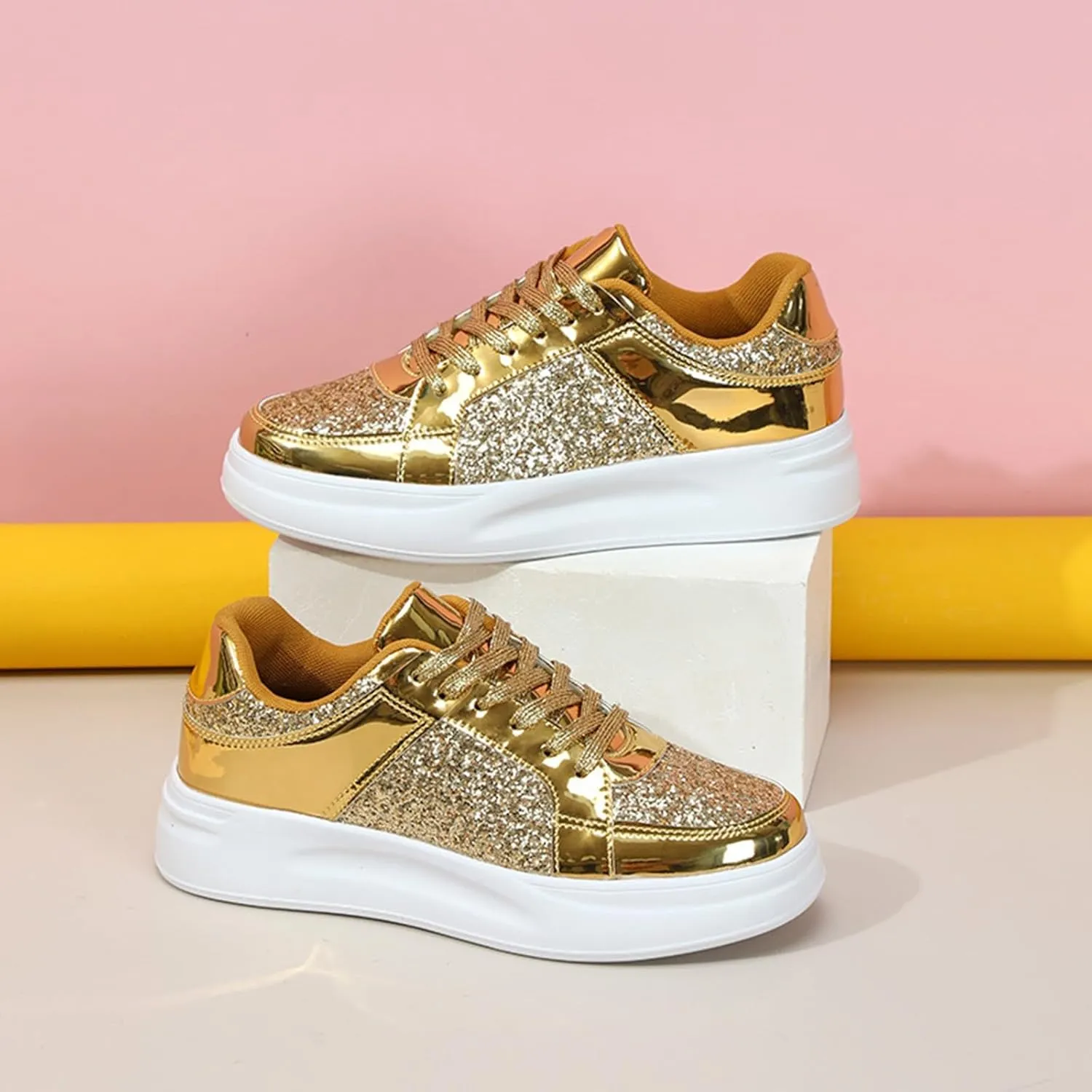 Women Slip On Running Shoes Casual Comfortable Non Slip Walking Shoes Lightweight Tennis Sneaker for Work