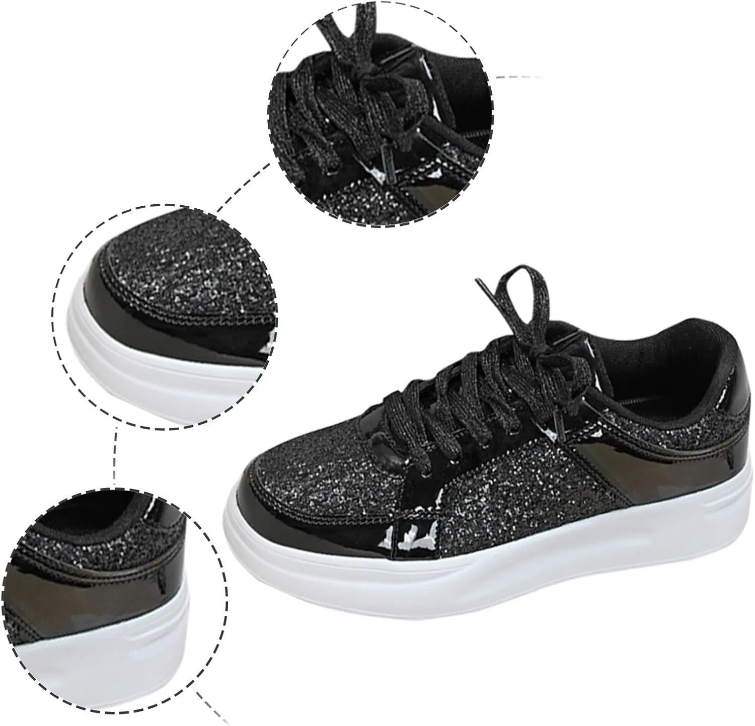 Women Slip On Running Shoes Casual Comfortable Non Slip Walking Shoes Lightweight Tennis Sneaker for Work