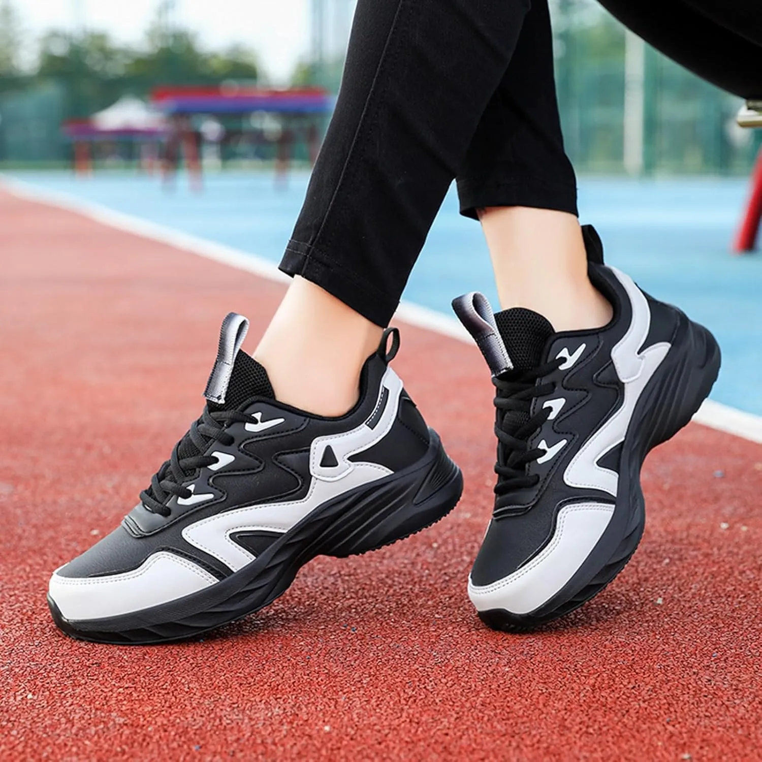 Women Slip On Sneakers Comfortable Walking Shoes Womens Running Comfortable Tennis Non Slip Athletic Workout Sneakers