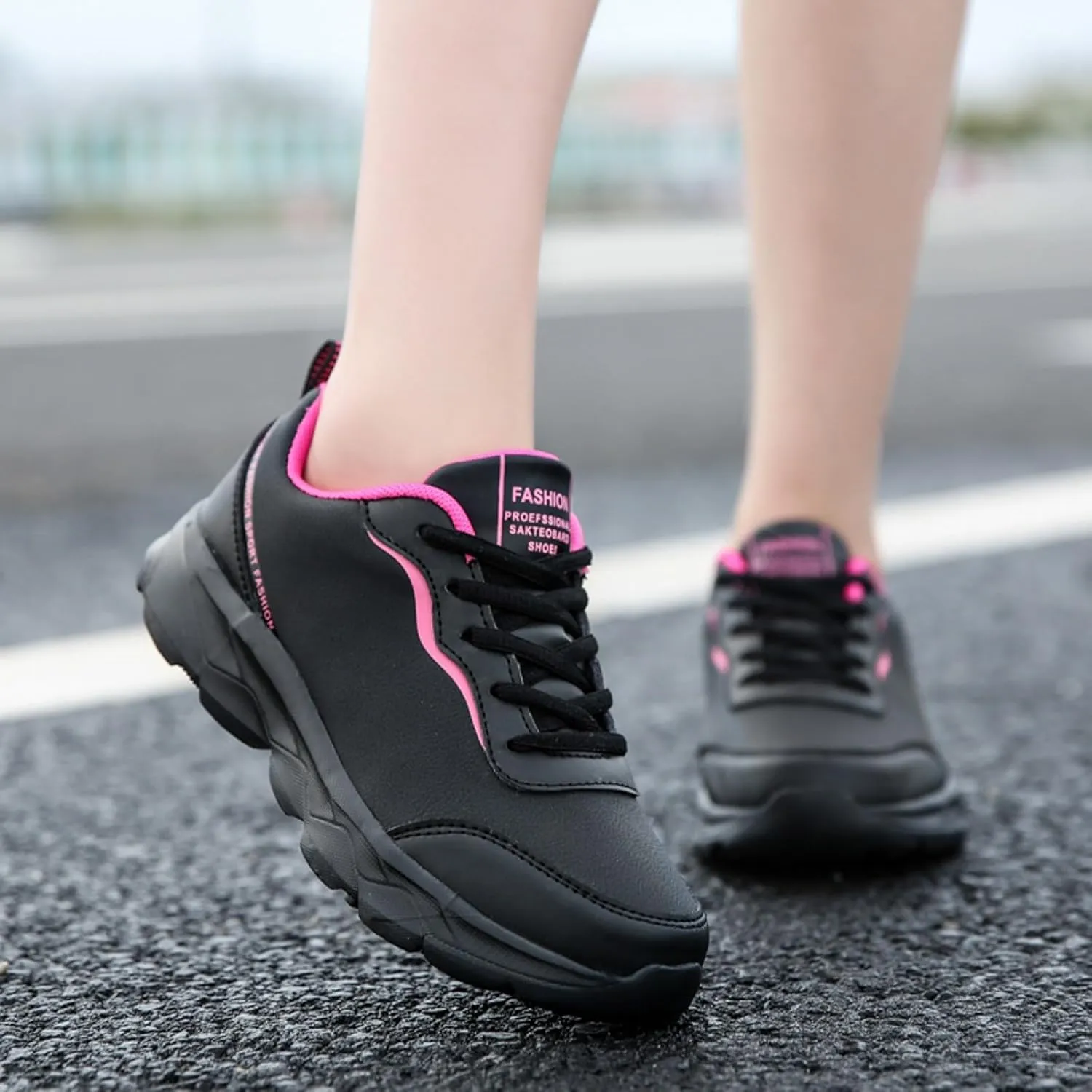 Women Slip On Sneakers Comfortable Walking Shoes Womens Running Comfortable Tennis Non Slip Athletic Workout Sneakers