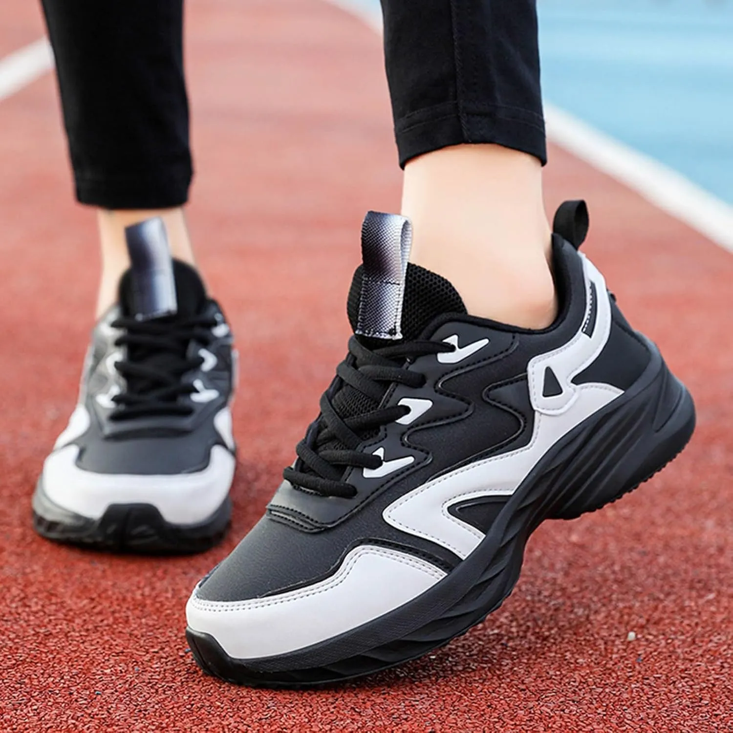 Women Slip On Sneakers Comfortable Walking Shoes Womens Running Comfortable Tennis Non Slip Athletic Workout Sneakers