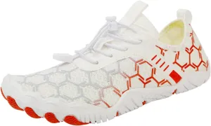 Womens Hike Barefoot Shoes Mens Non-Slip Footwear Barefoot Shoes Wide Toe Box Athletic Sneakers Fast Dry Sports Trail Running Shoes