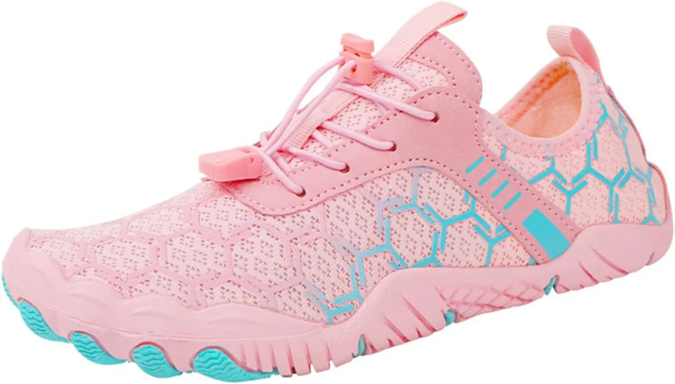 Womens Hike Barefoot Shoes Mens Non-Slip Footwear Barefoot Shoes Wide Toe Box Athletic Sneakers Fast Dry Sports Trail Running Shoes