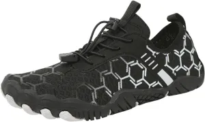 Womens Hike Barefoot Shoes Mens Non-Slip Footwear Barefoot Shoes Wide Toe Box Athletic Sneakers Fast Dry Sports Trail Running Shoes