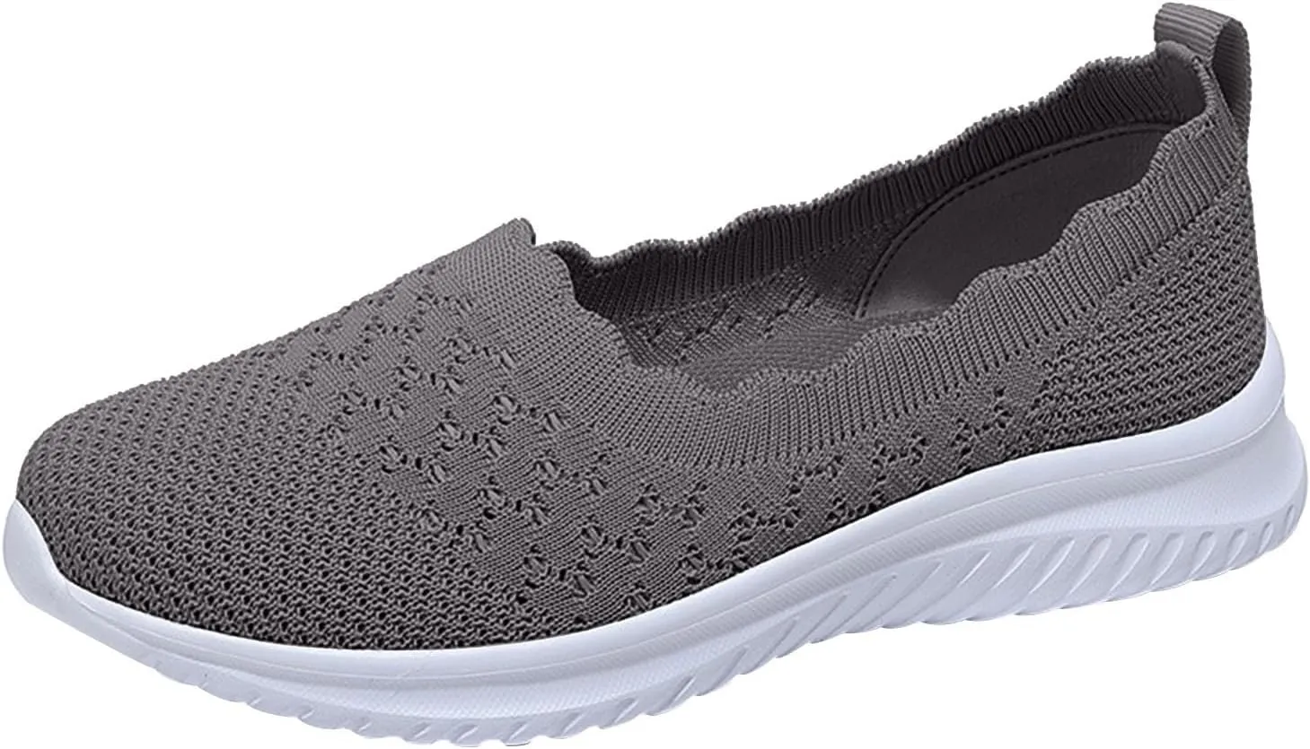 Women's Non Slip Tennis Sneakers Comfortable Low Top Outdoor Walking Shoes Fashion Comfortable Workout Shoes