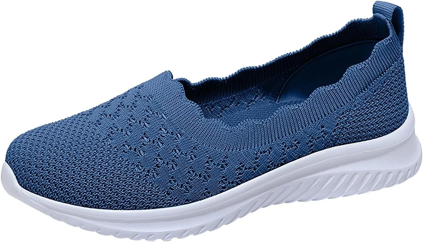 Women's Non Slip Tennis Sneakers Comfortable Low Top Outdoor Walking Shoes Fashion Comfortable Workout Shoes