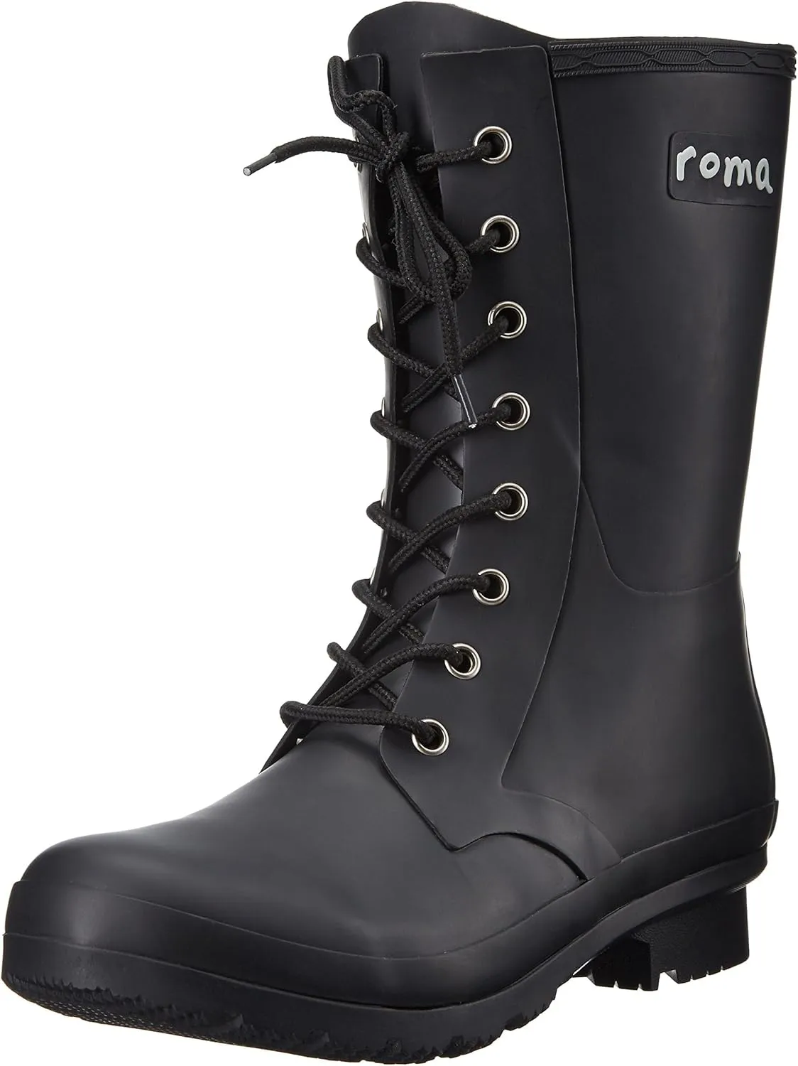 Women's Rain Boots EPAGA by Roma Boots, Versatile Vegan Rubber Rain Shoes, Comfortable Rain Boot, Waterproof Rain Shoes with Quick Dry Super Soft Lining - US Sizes