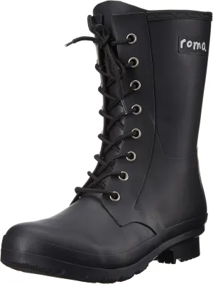 Women's Rain Boots EPAGA by Roma Boots, Versatile Vegan Rubber Rain Shoes, Comfortable Rain Boot, Waterproof Rain Shoes with Quick Dry Super Soft Lining - US Sizes